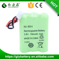 Batteries rechargeables Ni-MH 750mAh AAA 3.6V / Cellules packs BATTERIE TÉLÉPHONIQUE SANS FIL